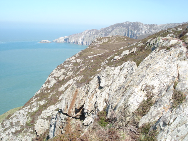 Gogarth Main Cliff, Quartzite