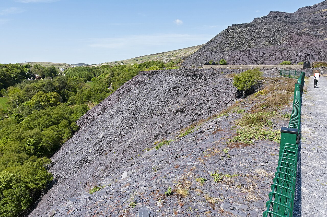 Rainbow Slab Area (Llanberis Slate)