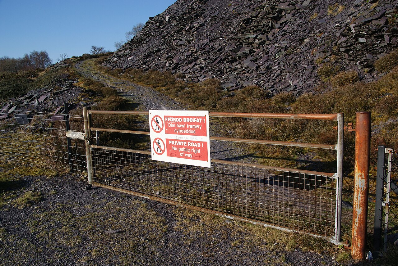 Rainbow Slab Area (Llanberis Slate)