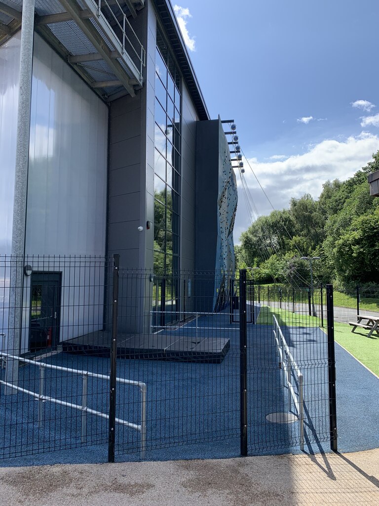 Climbing at Adventure Parc Snowdonia