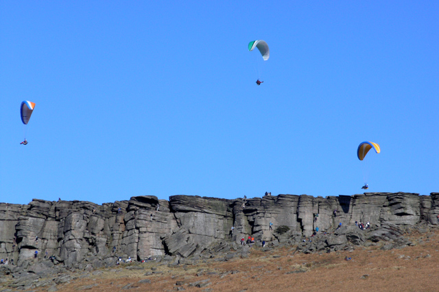 Stanage Plantation, Gritstone