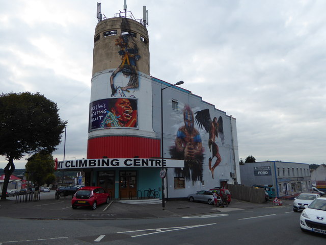 Climbing at Redpoint Bristol